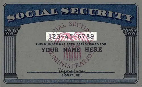 Find Your Social Security Number 3553