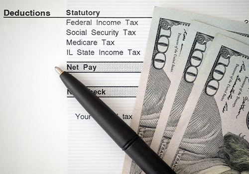 Taxes Being Deducted From Paycheck