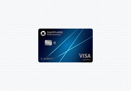 Chase Sapphire preferred credit card.