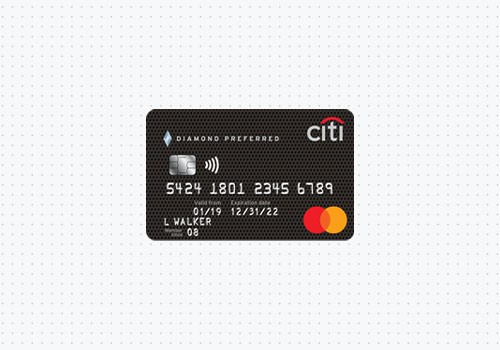 Citi Diamond preferred credit card.