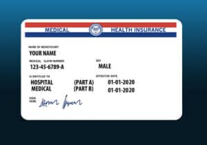 sample medicare card example